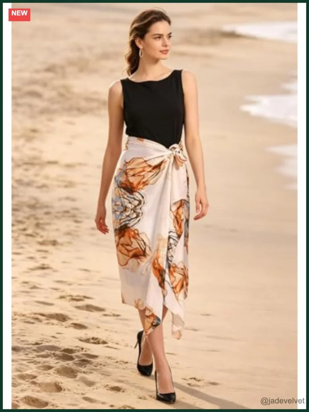 Luxurious Satin Silk-Feel Large Square Shawl Wrap Scarf for Women